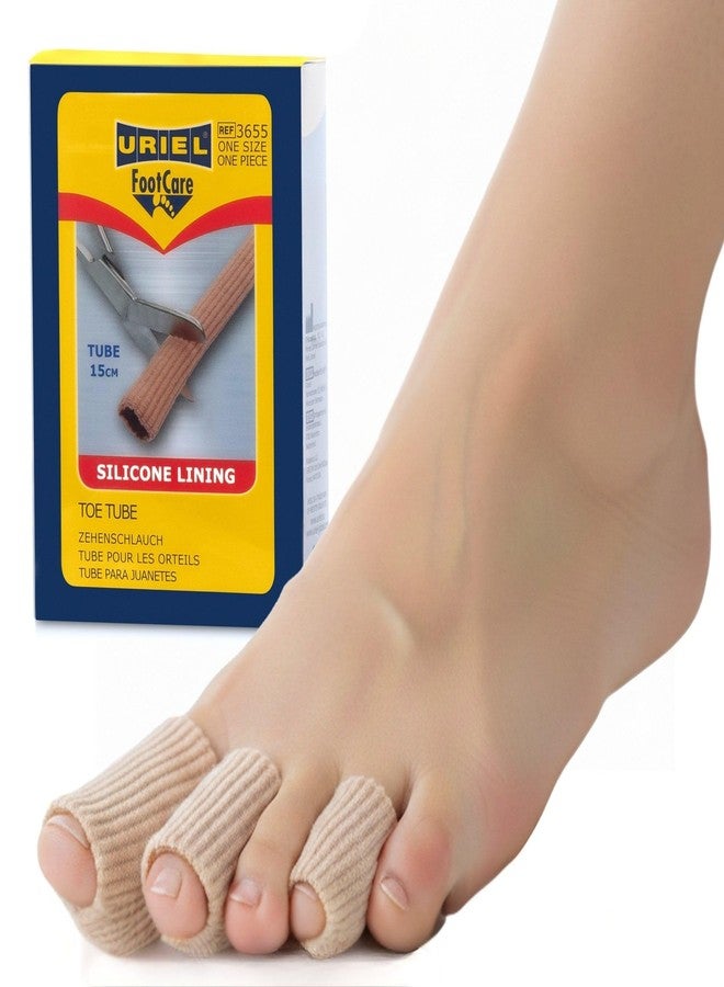 URIEL Silicone Toe Sleeves – Cuttable Toe Cushions for Corns, Calluses, Blisters and Ingrown Nails – Soft Protective Tubes for Comfortable Everyday Wear - Image 1